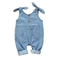 baby summer clothes 0 18 months newborn girl overalls with pocket covered button infant jumpsuit fashion new born girls rompers