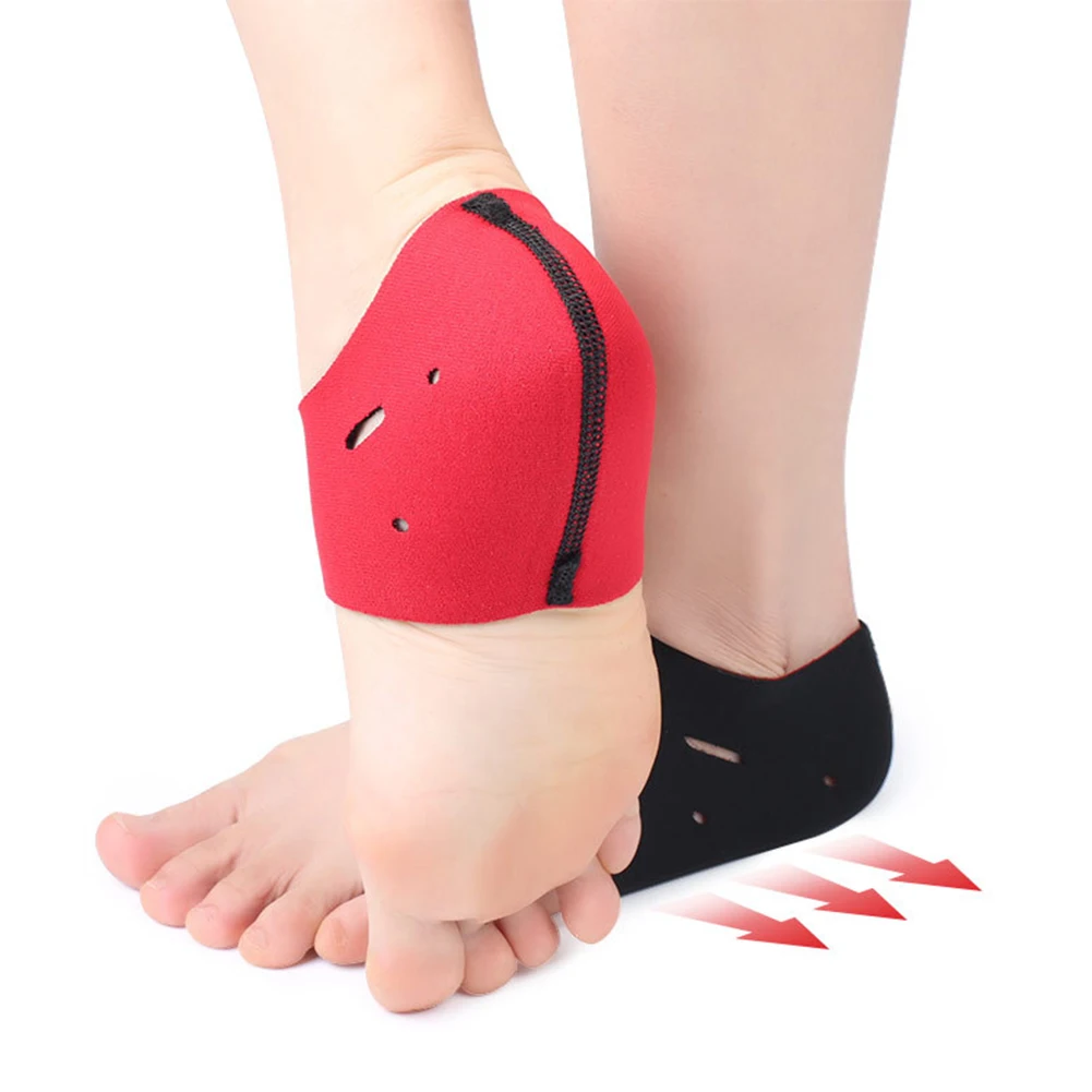 

2Pcs Heel Protectors Comfortable Silicone Heel Pads Heel Pain Relief For Plantar Fasciitis Relief Arch Support Orthotic Insole