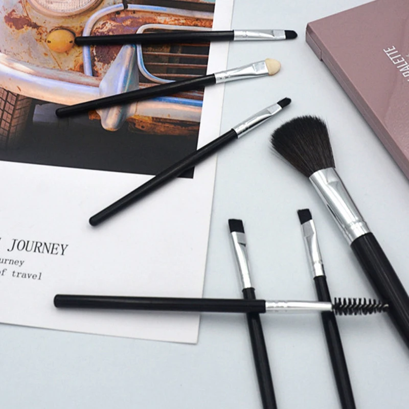 

7pcs/set Makeup Brushes Tool Professional Cosmetic Powder Eye Shadow Foundation Blush Lip Eyebrow Soft Make Up Brush Beauty Tool