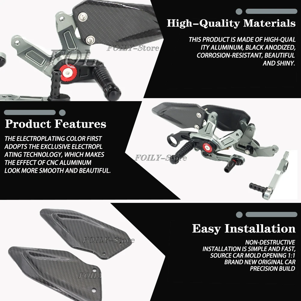 Складная Подножка для Мотоцикла BMW S1000RR S1000R S1000 RR R