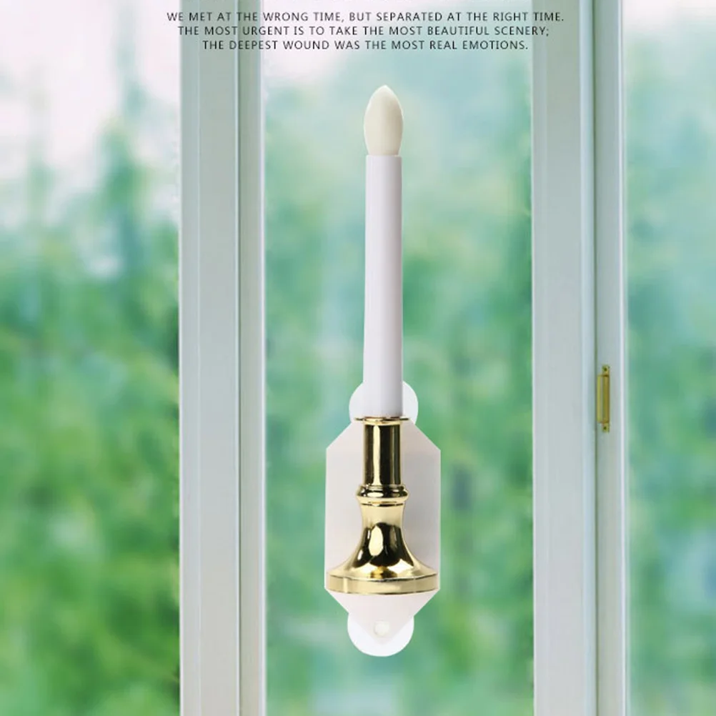 

2 Pcs Decorative Lanterns Solar Powered Light Girl LED White Window Decoration Child
