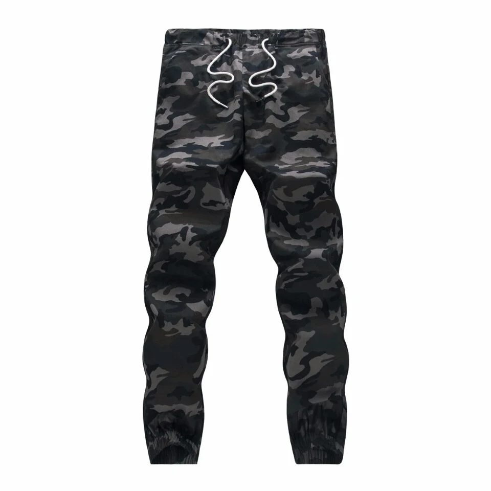 

M-5XL 2022 Mens Boutique Autumn Pencil Harem Pants Men Camouflage Military Pants Loose Comfortable Cargo Trousers Camo Joggers