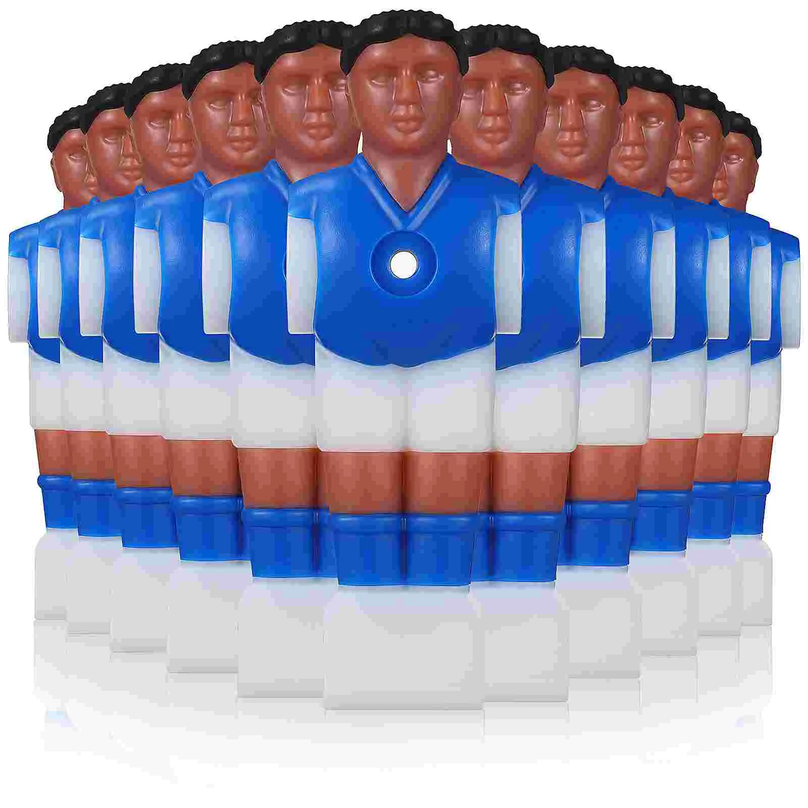 11 Pcs Creative Resin Well Constructed Table Football Figures Table Football Figures Table Football Figurines