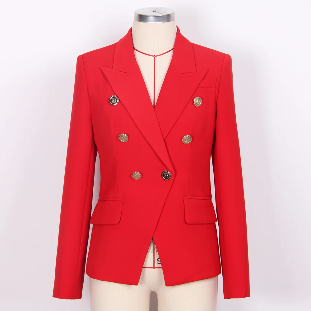 

Autumn and Winter 2022 New Women's Suit Coat Fashion Fashion Fashion Quality Classic Solid Color Senior Small Suit Women