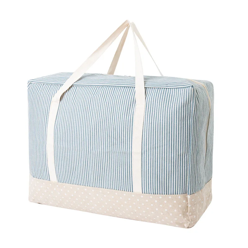 

5PCS Naxin Thickened Cotton And Linen Quilt Storage Bag Washable Quilt Bag Clothes Dust Bag Moving Luggage Packing Bag