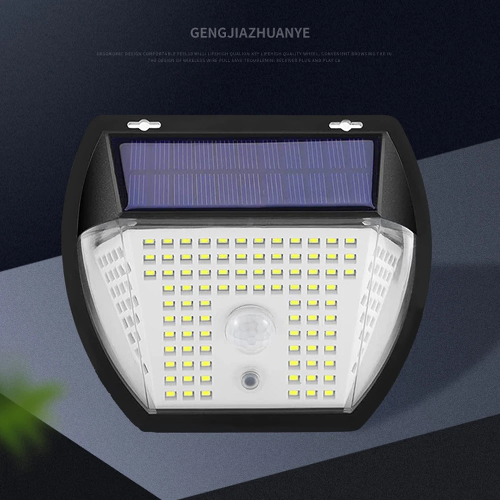 

138LED Garden Solar Light Outdoor Waterproof Solar Lamp PIR Motion Sensor Security Wall Light for Street Patio