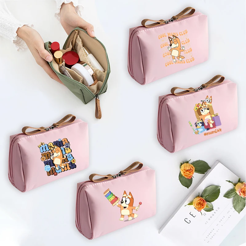 Bluey женский розовый косметичка для девочек Y2k модный Bingo Chilli подростковый