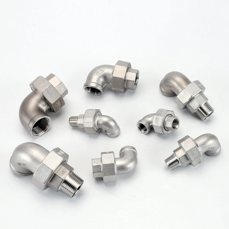 Коленчатый соединитель BSP 1/4 дюйма 3/8 1/2 3/4 1 дюйм 1-1/4 1-1/2 2 переходник с