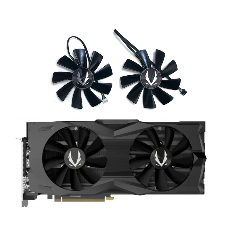 

GAA8S2U 4PIN DC 12V 100mm Cooling Fan for Zotac GeForce RTX 2080 RTX 2080 Ti SUPER AMP Graphics Card GPU Cooling Fan