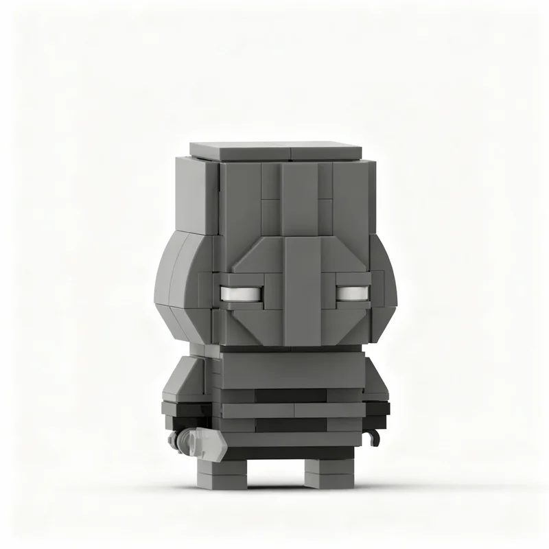 Набор строительных блоков MOC Brickheadz Stoveface Castle Crashers, 165 деталей, конструктор, идея для рождественского подарка, креативный DIY-набор из кирпичиков (art.: 3920dc988dfba) - 3920dc988dfba