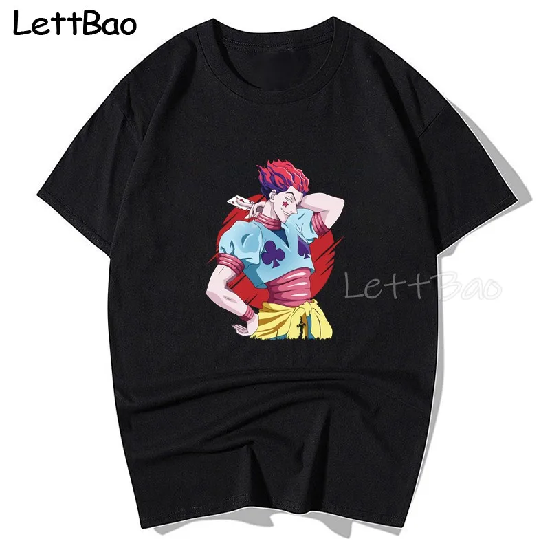 

Hunter X Hunter Hisoka Manga Tee Shirt Men Women Fashion Japan Anime T Shirt Streetwear T-Shirt O Neck Oversize Tops 2023