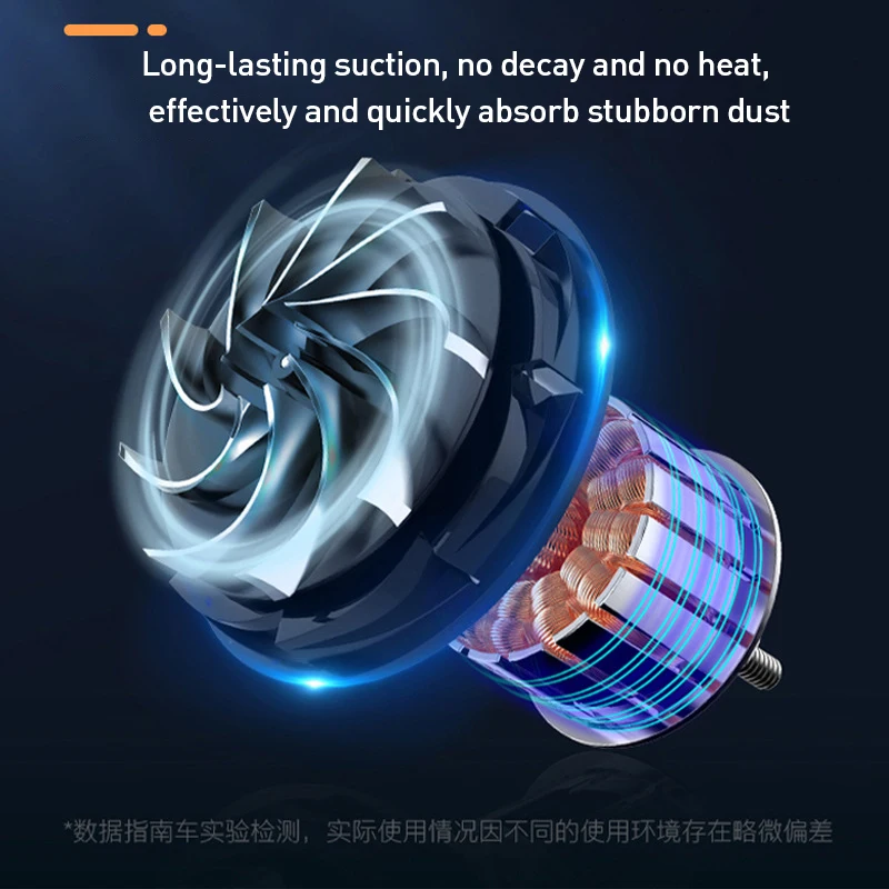 Автомобильный пылесос 2 в 1 воздуходувка Беспроводная зарядка сжатый воздух