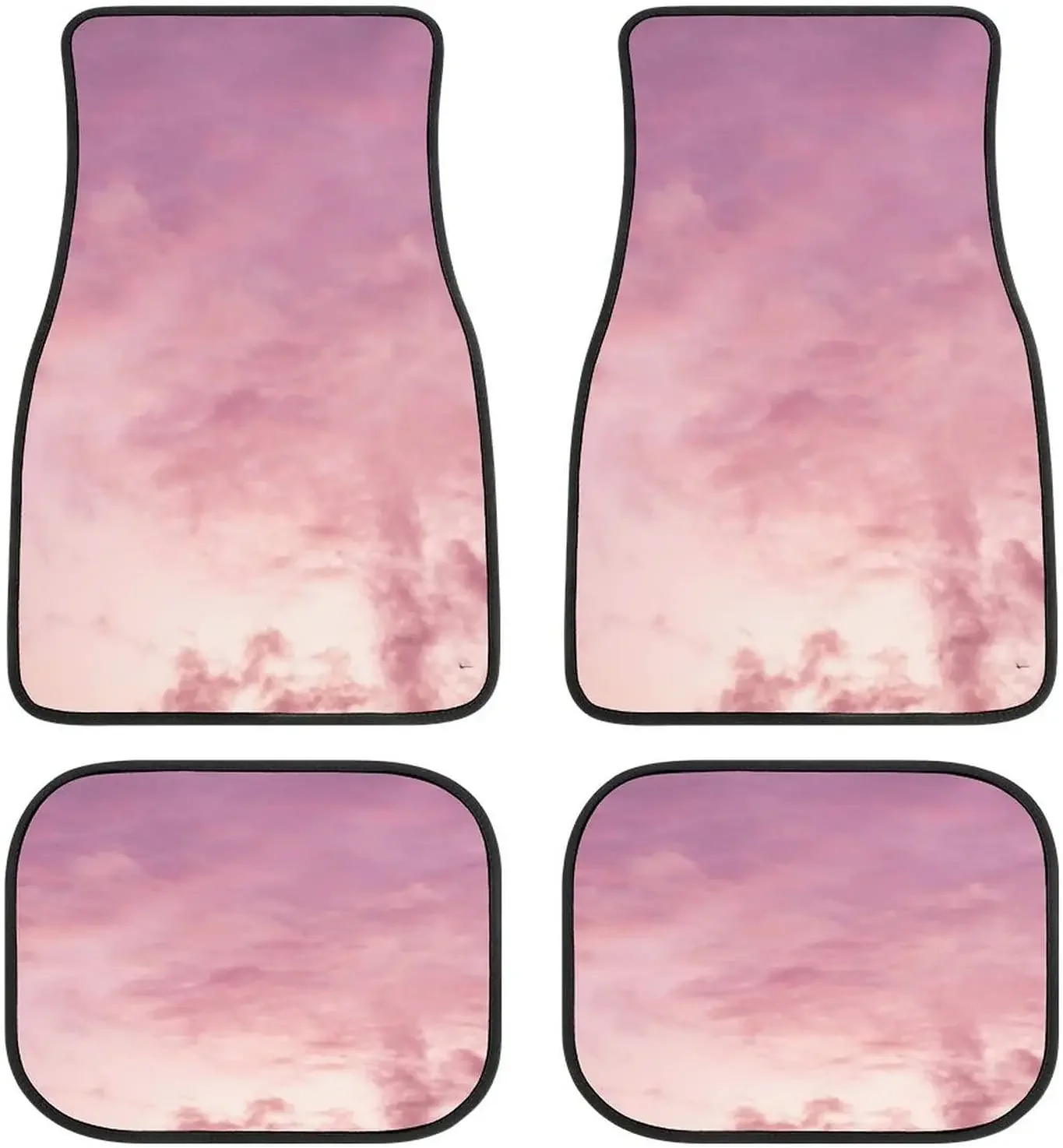 Автомобильные коврики Kawaii Pink Clouds универсальные автомобильные модные мягкие