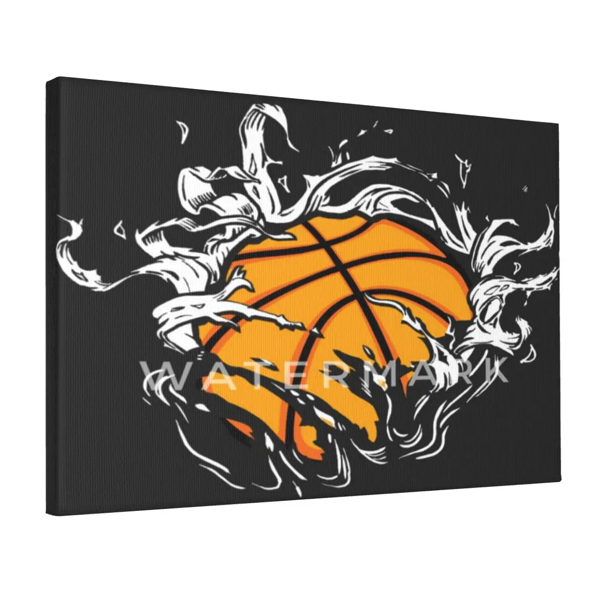 

Basketball Canvas Frameless Painting Easy To Hang Living Room Perfect Gift Solvent-Free Ink Multi-Style