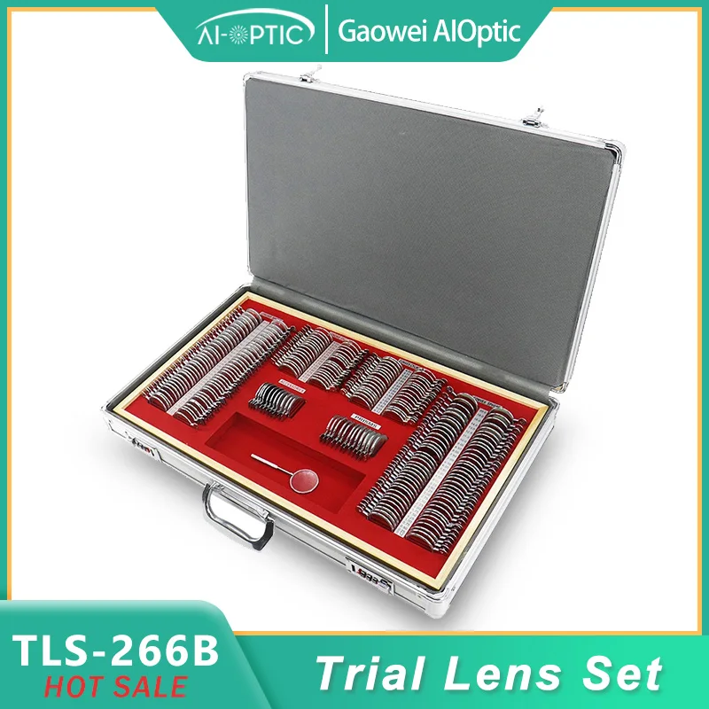 

Профессиональный набор пробных линз из стекла