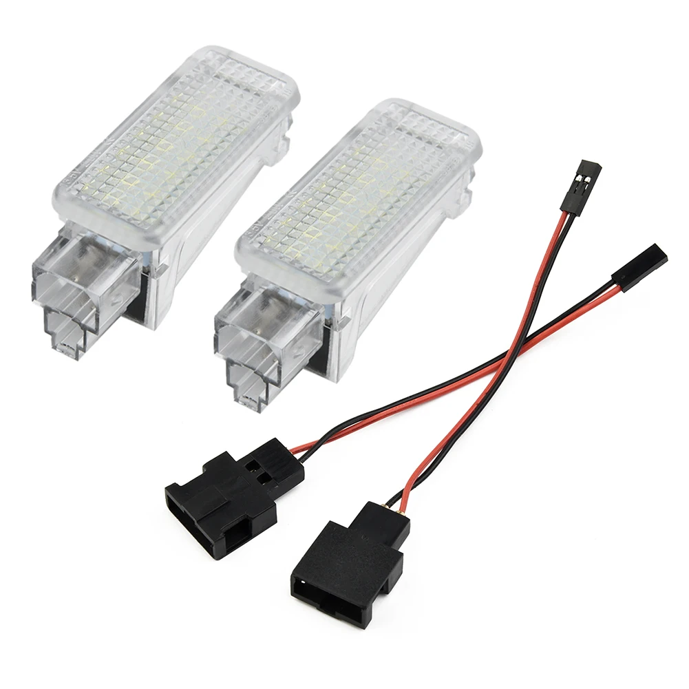 2x ярко-белые светодиодные лампы для багажника багажного отделения Skoda Octavia Fabia Superb