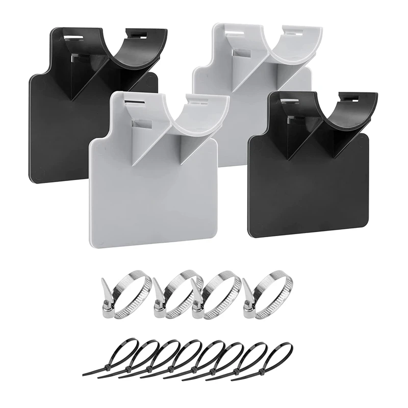 

4 Pcs Swimming Pool Pipe Holders,Pool Hose Support Brackets For Above Ground Pools,Preventing Pipes Sagging