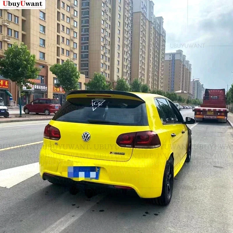 Спойлер OSIR Style для VW GOLF MK6 GTI &amp R 2010 2011 2012 2013 ABS пластик задний багажник крыло
