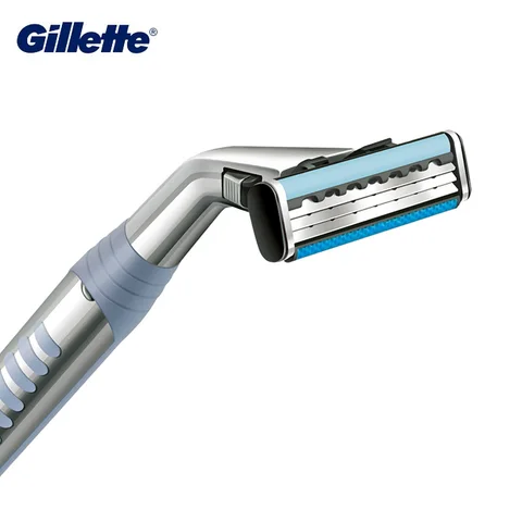 Gillette Sensor Excel Refill Лезвия для бритвы Sensor Close Shave Мужское лицо Борода 2-слойные картриджи для бритья по 10 шт.