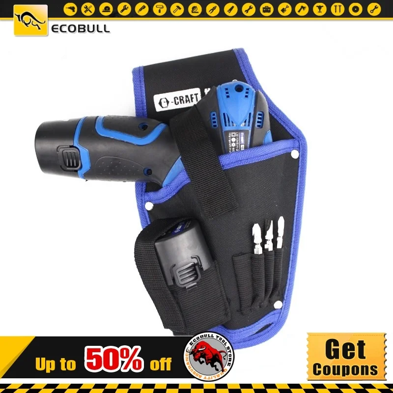 

High Quality Tool Bag Portable Cordless Drill Holder Holst Tool Pouch For Drill Waist