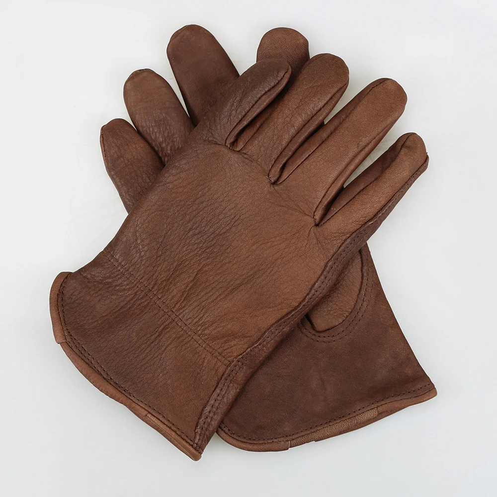 Рабочие кожаные перчатки коричневого цвета для мужчин и женщин для .