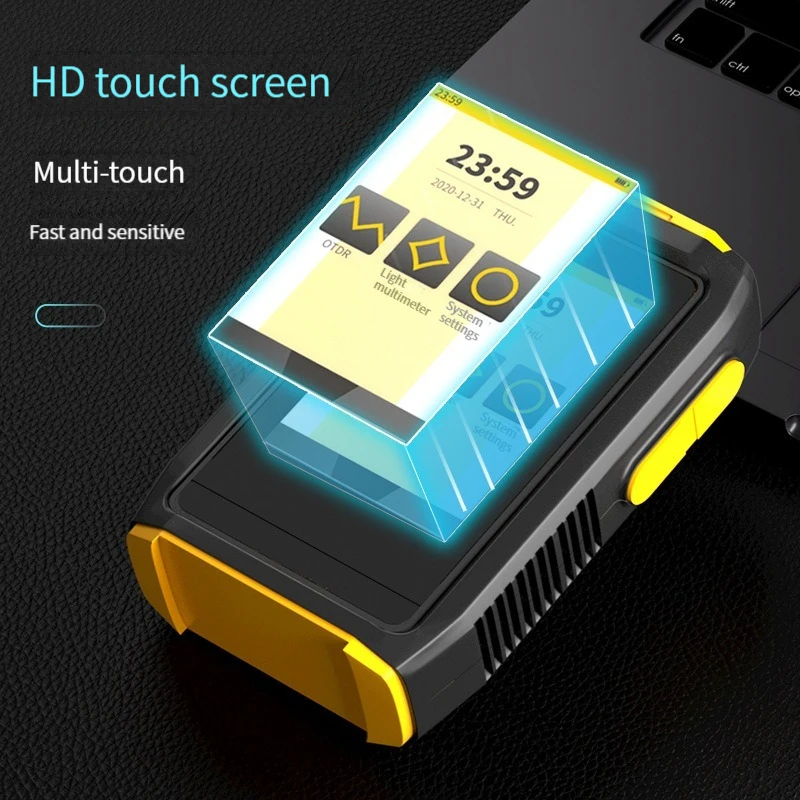 Мини-рефлектометр OTDR для активного волокна оптоволоконный тестер в реальном