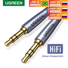Аудиокабель UGREEN 3,5 мм для наушников Xiaomi, ноутбука, разъем 3,5 штекер-штекер, автомобильный Aux-Кабель 3,5 дюйма, аудиокабель