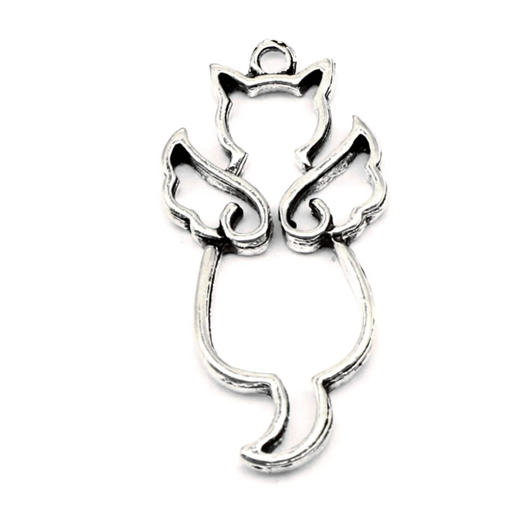 

Шарм ангела для изготовления ювелирных изделий, фурнитура «сделай сам», 30 шт., 19x39 мм