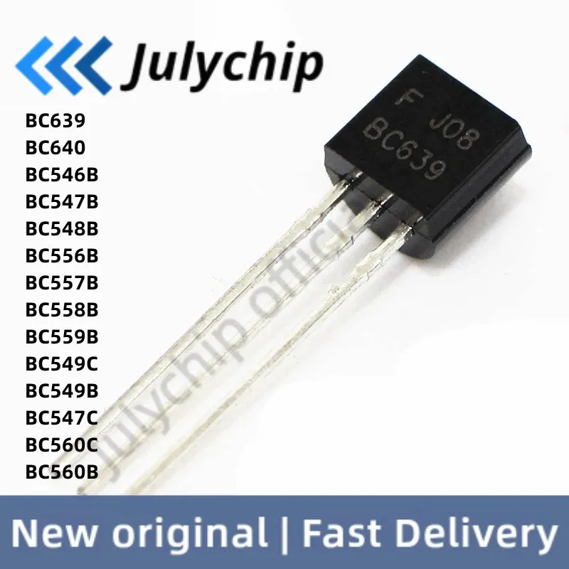 100 шт. встроенный Триод BC639 640 546B 547B 548B 556B 557B 558B 559B BC560C TO-92 100 шт. встроенный Триод BC639 640 546B 547B 548B 556B 557B 558B 559B BC560C TO-92