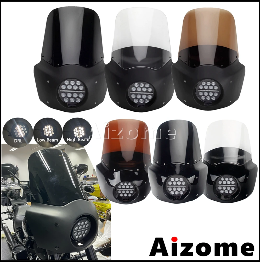 

Обтекатель для лобового стекла, 5,75 дюйма, для Harley Softail Low Rider S 114 117 FXLRS 2020 2021 2022