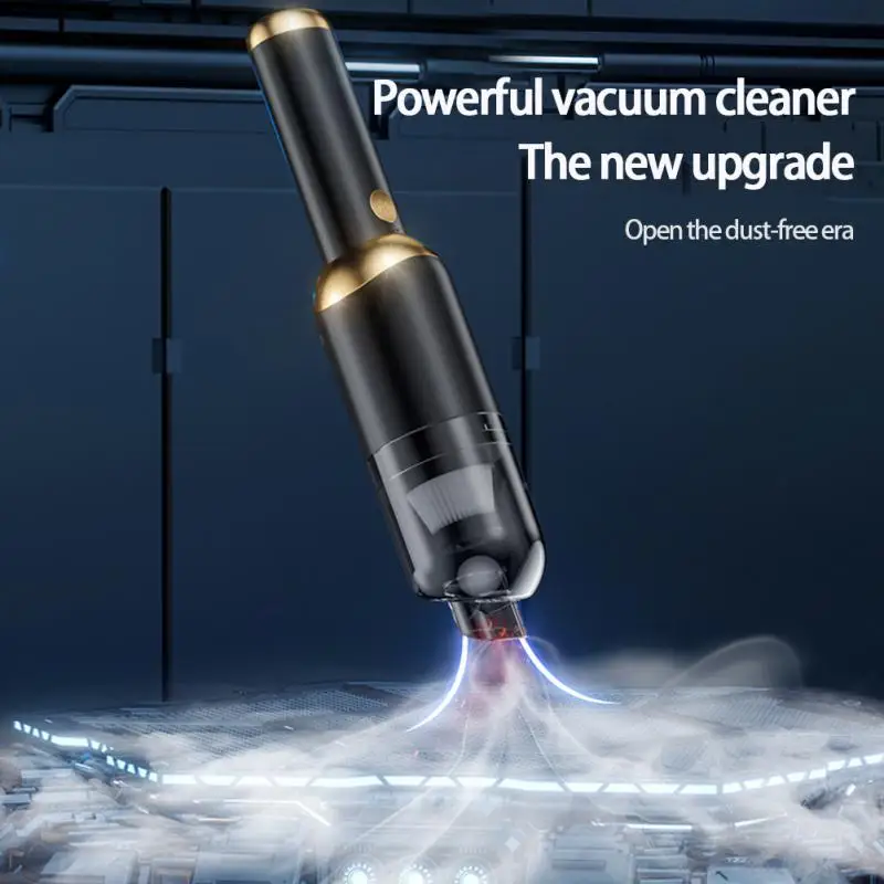 

Multifunctional Car Vacuum Cleaner Handheld With Led Lights Air Duster High Power Wireless Car Accessories Robot Vacuum Cleaner