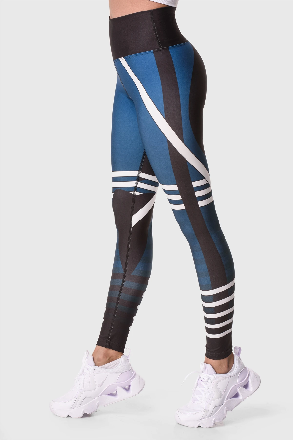Superstacy Digital High Waist Patterned Fitness Leggings