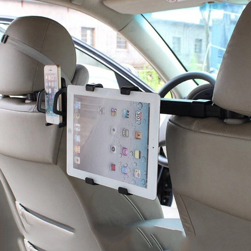 

360 Degree Rotating Tablet Stand for 3.5-10 Inch iPad Car Pillow Mobile Phone Holder Tablet Stand Back Seat Headrest Mount Brack