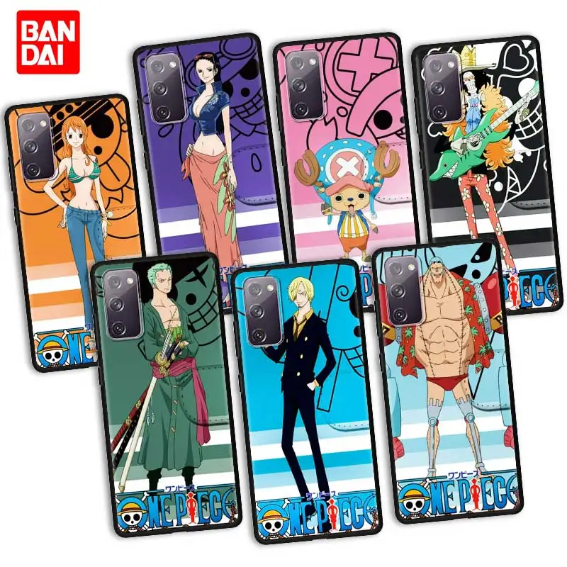

Japanese Anime One Piece Phone Case for Samsung Galaxy S20 FE S21 S10 S9 Plus Ultra 5G S20fe S21fe S20ultra Coque Cover Silicone