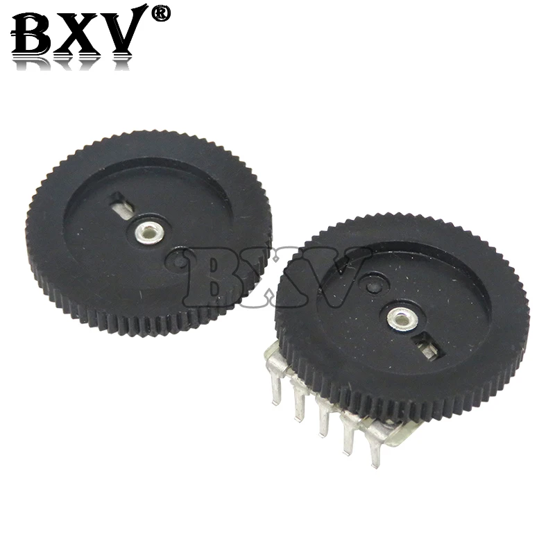 10 шт. двухступенчатый потенциометр B102 B103 B203 B503 B1K B10K B20K B50K 3Pin 5Pin 16*2 мм - купить по