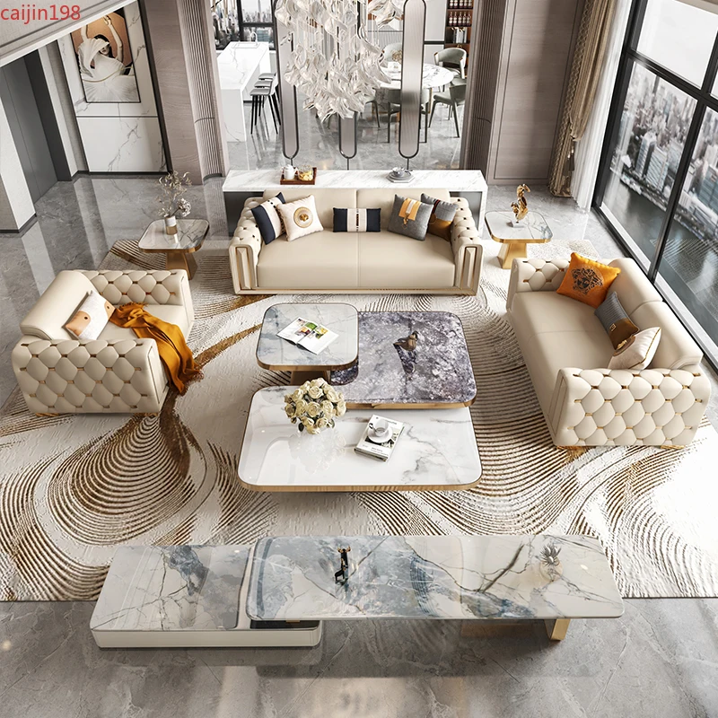 

Loveseat SOFA 2022 Light luxury living room modern simple high-end sofa