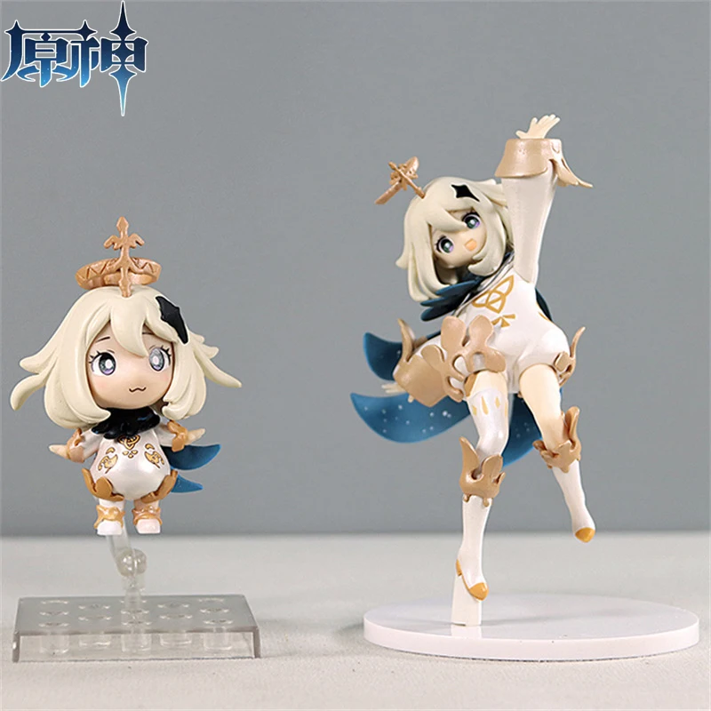 

Anime Game Genshin Impact Game Paimon Action Figure Toys Collectible Model Animation Doll Gifts Box Decorations Ornament