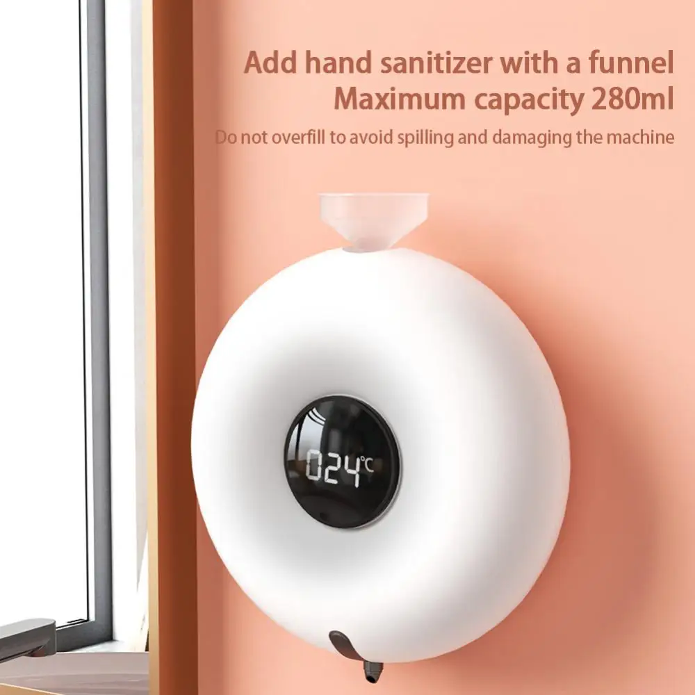 

New Wall Mounted Automatic Liquid Soap Dispenser 300ml Touchless Usb Foam Soap Dispenser Hand Sanitizer Bathroom Accessories