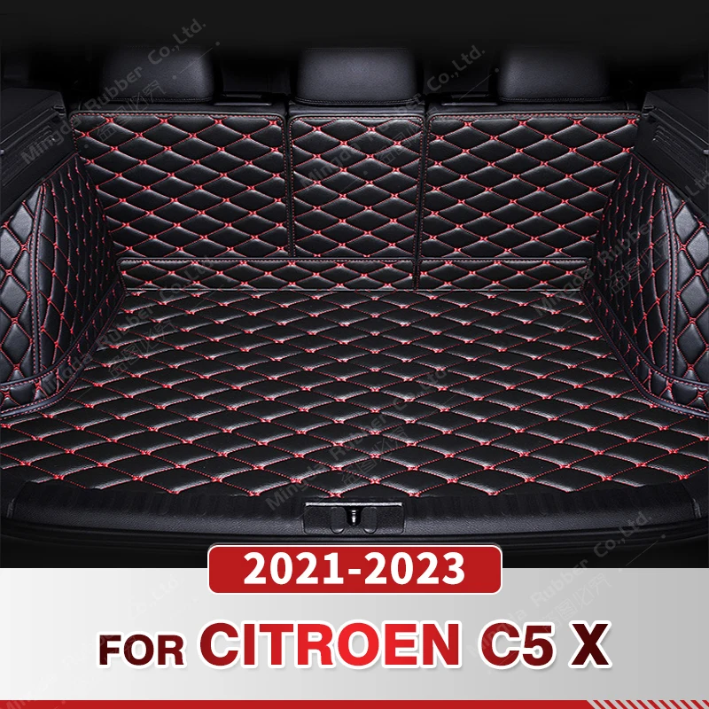 Автомобильный коврик для багажника с полным покрытием Citroen C5X 2021-2023 22 чехол