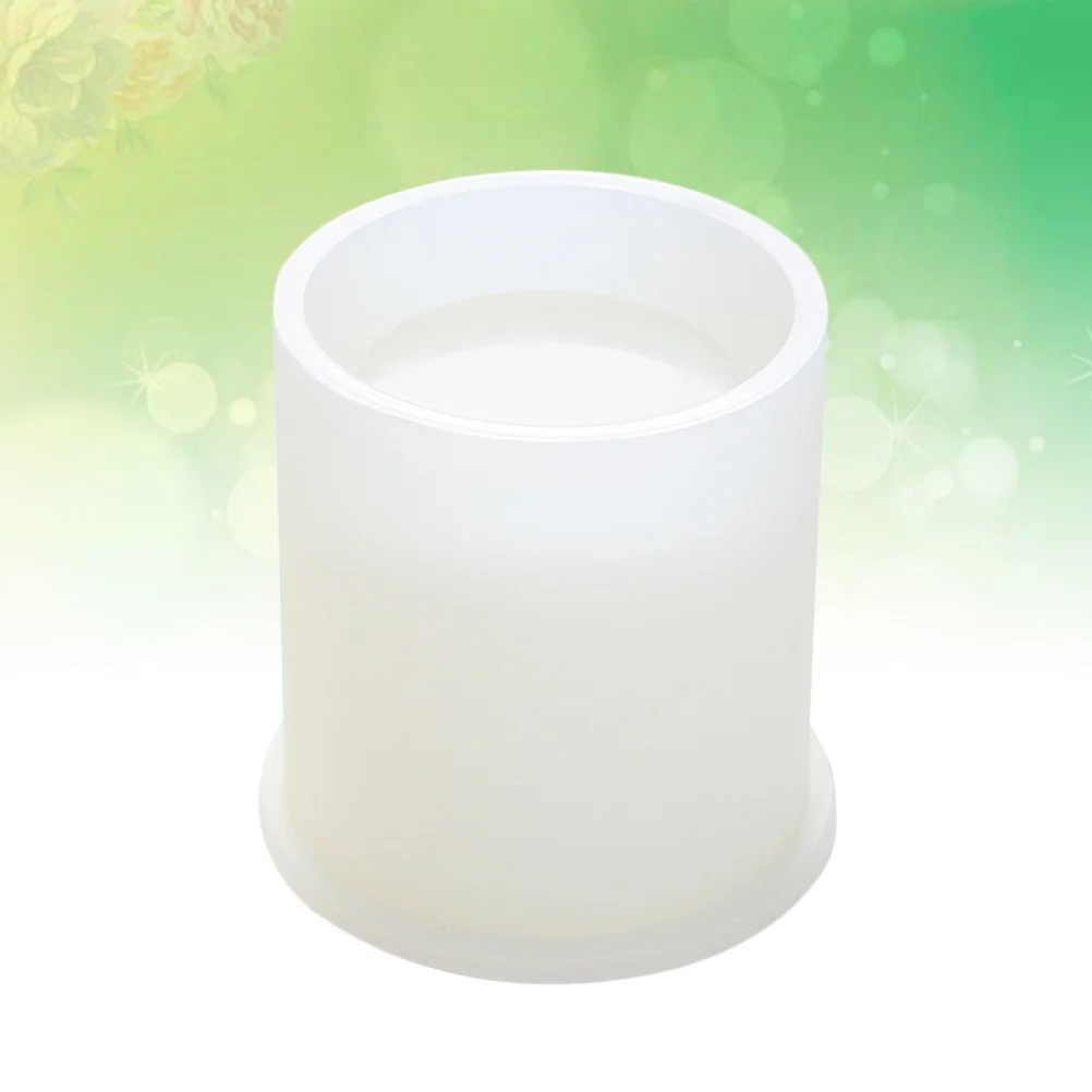 

1PC Crystal Silicone Molds Cylinder Mold Resin Flower Bottle Mold Silicone Mold Fondant Cake Mold Pen Pot Mold