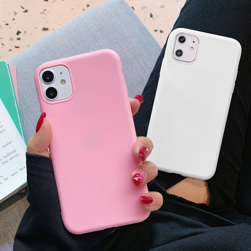 

Чехол для телефона iPhone 13 Pro 11 12 Mini X XR XS 8 Plus 7 6S SE2020, мягкий силиконовый чехол, роскошный чехол Victoriaes-Pinks Secret Coque