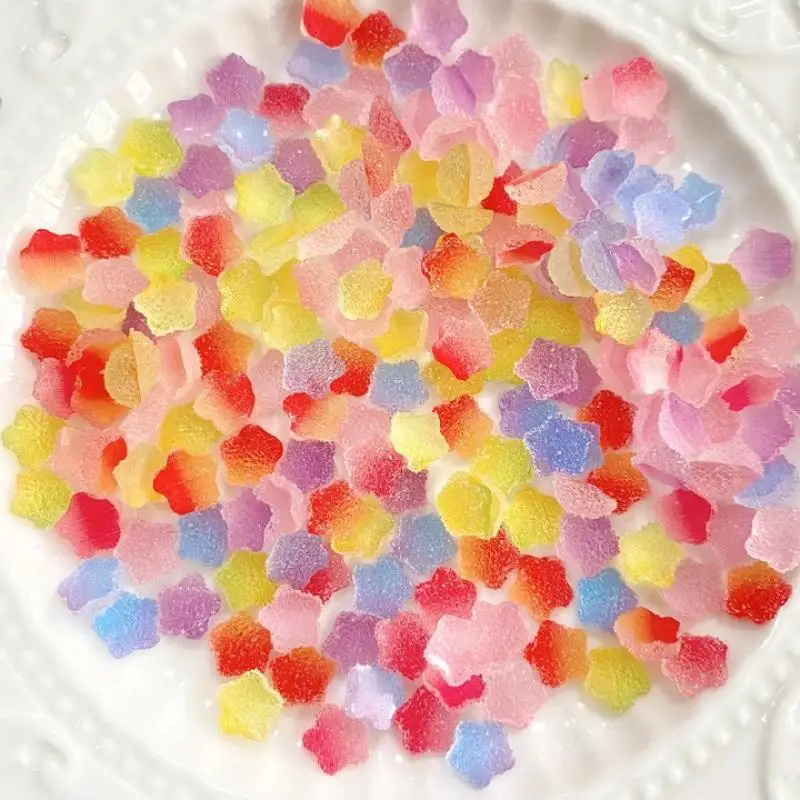 Декоративные подвески для ногтей в виде пентаграммы 50 шт