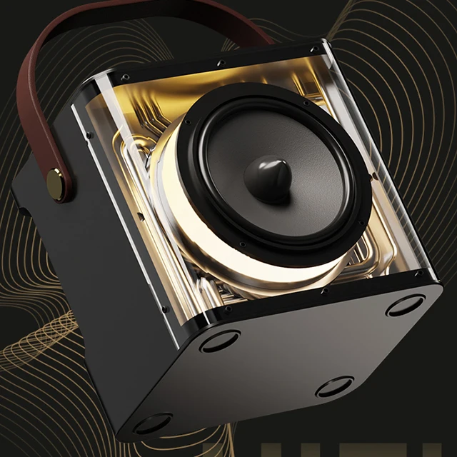 Динамик светодиодный BT menghubungkan динамик для караоке с динамиком