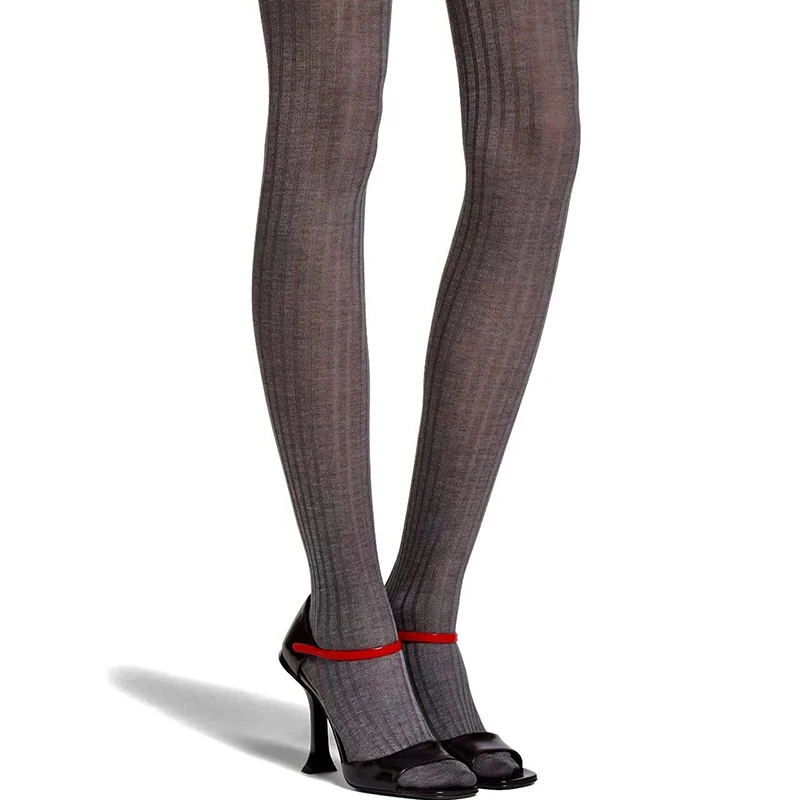 Женские тонкие однотонные леггинсы из чесаного хлопка