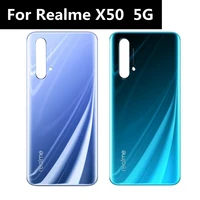 for realme x50 plastic battery cover x50 housing back door phone rear case for oppo realme x50 5g battery cover