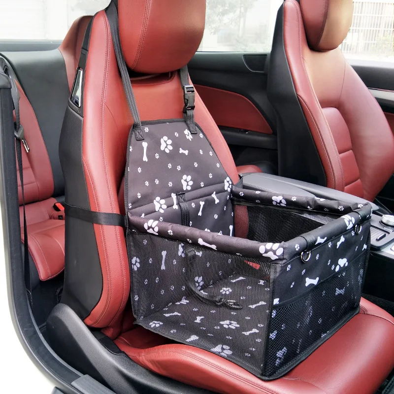 

Dog Car Seat Cover With PVC Tube Waterproof Pet Dog Carriers Travel Mat Folding Hammock For Small Dogs Car Front Seat Safety Pad