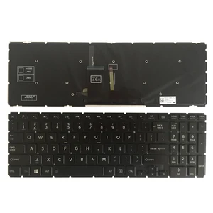 New For Toshiba Satellite C55-C5240 C55-C5241 C55-C5232 English US Black Laptop Keyboard Backlit