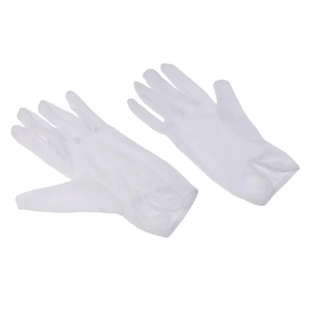 

1 Paar Handschuhe Baumwollhandschuhe Weiß Handschuhe Aus Baumwolle