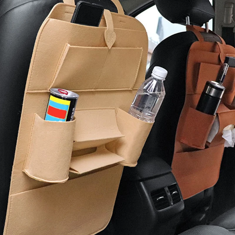 Универсальный автомобильный Органайзер с несколькими отделениями эластичный