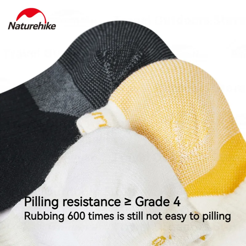 Спортивные носки Naturehike для активного отдыха полосатые подходят походов короткие